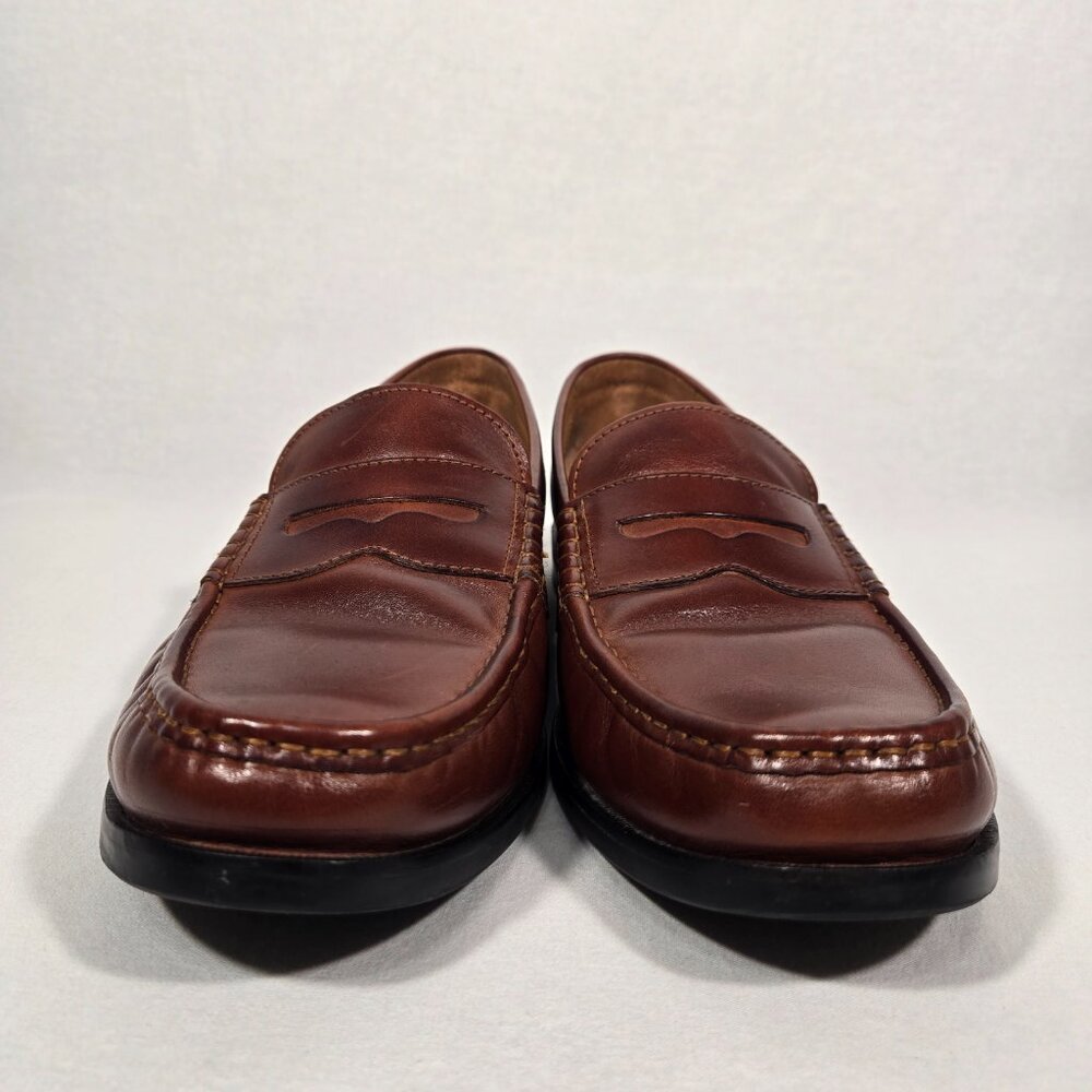 COLE HAAN  American Iconic Heritage Classic Brown Penny  Loafers Men's Size12 M. - Picture 5 of 17